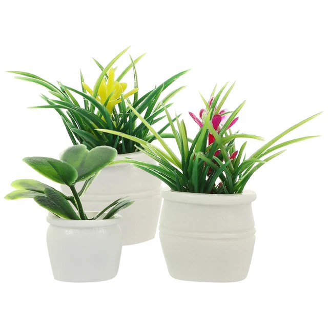 Yardwe Vasi Da Fiori in Plastica Minimalisti 110 * 87 * 99 Mm 20 Pezzi Con Fori Di Drenaggio Per Giardino Balcone Arredamento Per La Casa