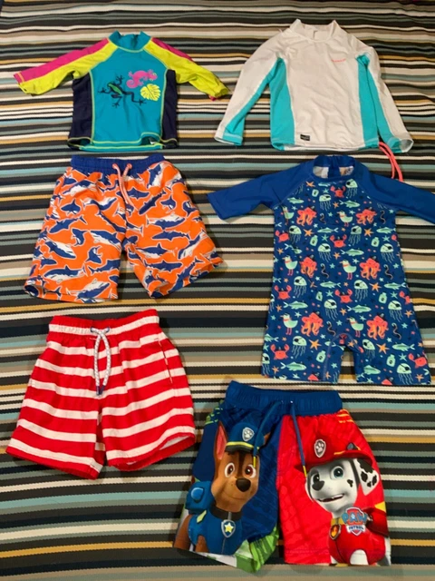 Pacchetto pantaloncini costume da bagno ragazzi 3-4 anni 🙂