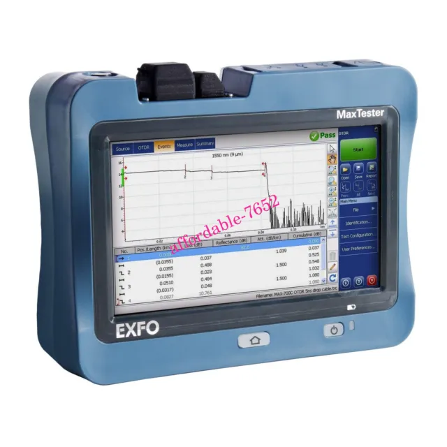 NEW  Optical Time Domain Reflectometer EXFO MAX-730C FedEx  or DHL
