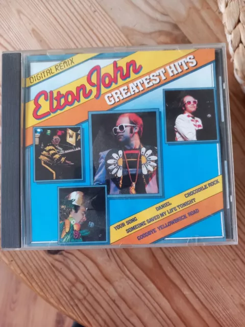 CD  ELTON JOHN  Greatest Hits  BR Music  Made in France