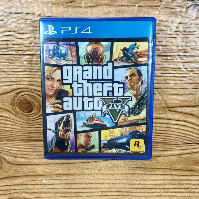 GRAND THEFT AUTO V GTA 5 PS4 (Sony PlayStation 4, 2014) Complete $19.94