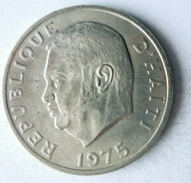 1975 HAITI 10 CENTIMES - FAO - AU/UNC - Great Coin Bin #LC 50