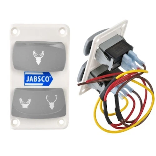 37047-2000 Panneau De Controle Wc  Electrique Jabsco Serie 37045 37245