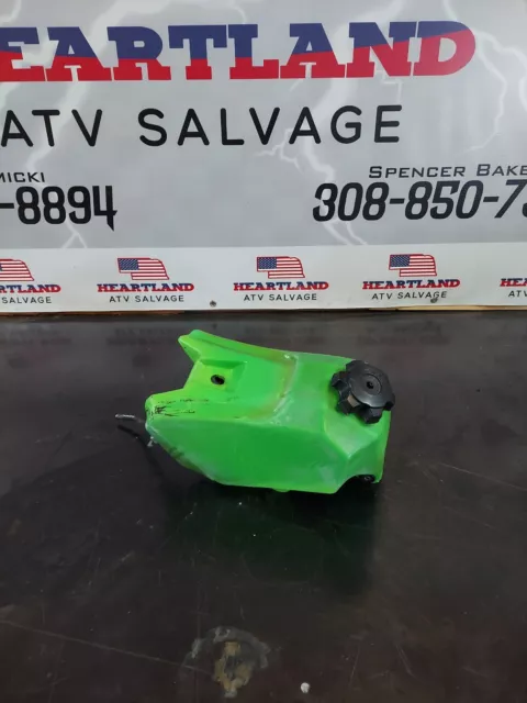 1990 kawasaki KX 80 gas fuel tank cap and petcock tank 2
