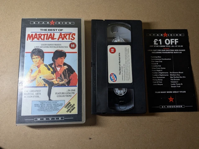THE BEST OF Martial Arts - Bruce Lee Jackie Chan Cynthia Rothrock VHS ...