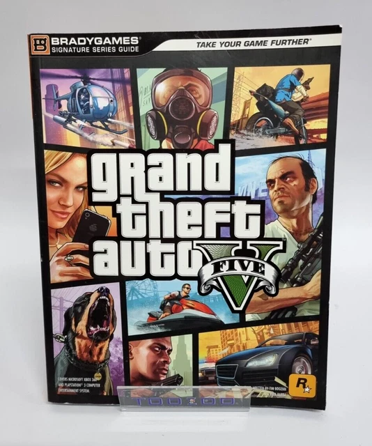 GTA V GRAND Theft Auto 5 Official Strategy Guide Game Book By
