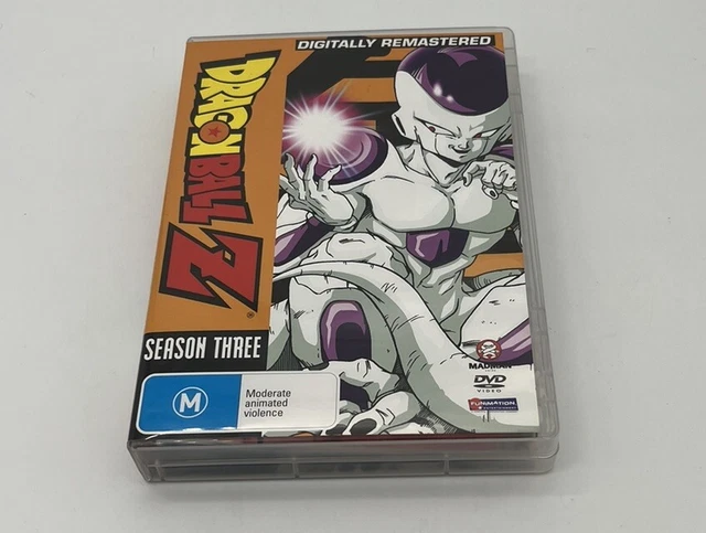 DRAGON BALL Z Season 3 Three Digitally Remastered DVD Madman $24.99