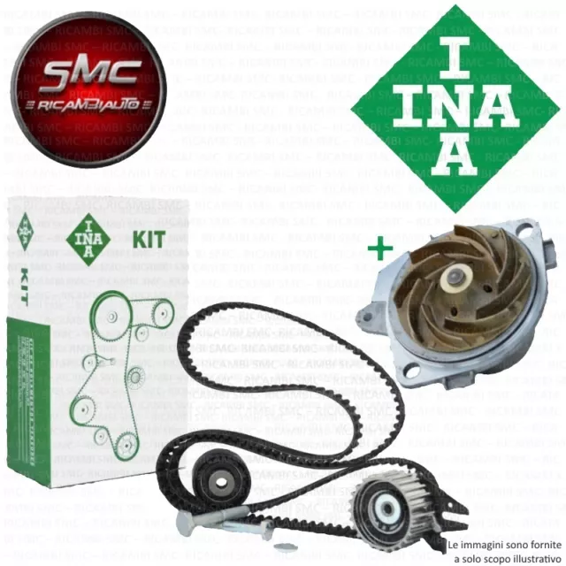 Kit distribuzione + Pompa acqua INA FIAT PUNTO (188) 1.2 Bifuel KW 44 CV 60