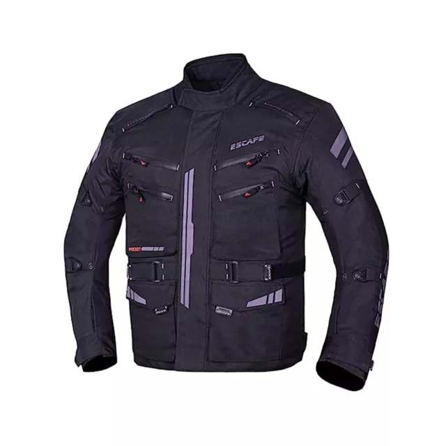 Men Motorcycle Suit Cordura Racing Waterproof Motorbike Jacket Trouser Armoured 2