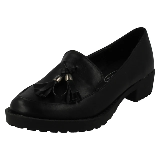 Filles H3R056 à Talon Fête Chaussures Par Spot On Détail Prix