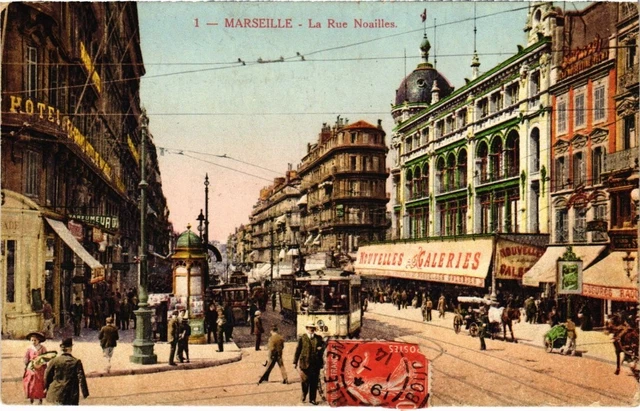 CPA MARSEILLE La Rue Noailles (68519)