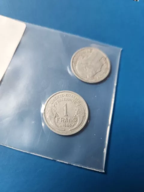 Pièce De 1 Franc de 1949 Alluminium
