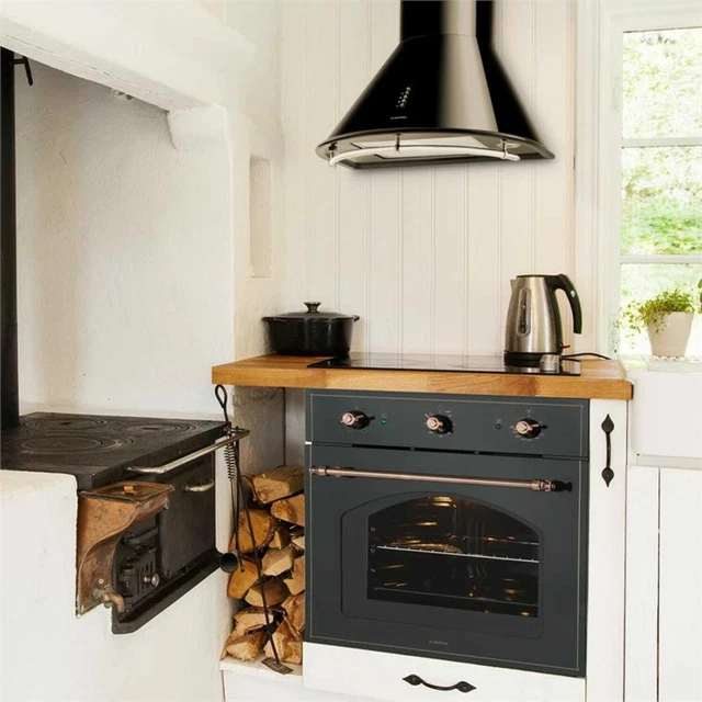 Klarstein Vilhelmine Four encastrable rétro 55L classe A imitation cuivre - noir
