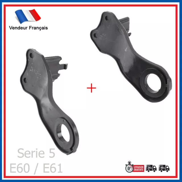 Support de Phare Avant prévu pour BMW Série 5 E60 E61 63126949633 63126949634