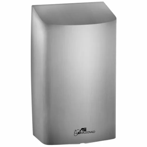 JD MacDonald Turbo-Chic Commercial Hand Dryer in Satin Stainless Steel 100194293