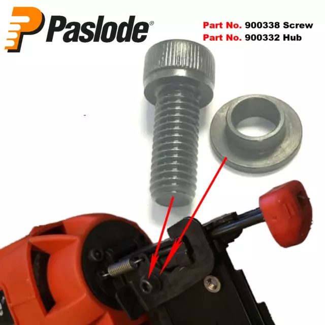 Paslode IM250 Hub ( Part No. 900332 )  & Screw  ( Part No. 900338 )