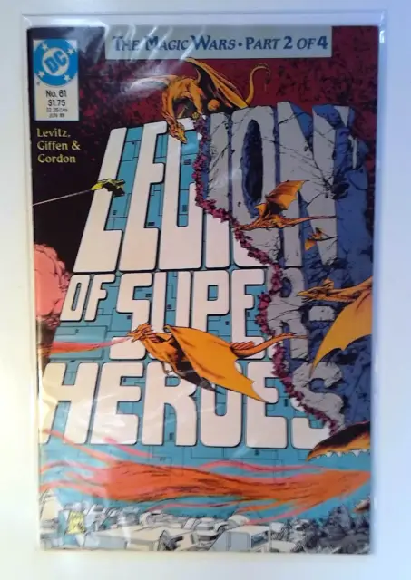 Legion of Super-Heroes #61 DC Comics (1989) VF+ 3rd Series 1st Print Comic Book