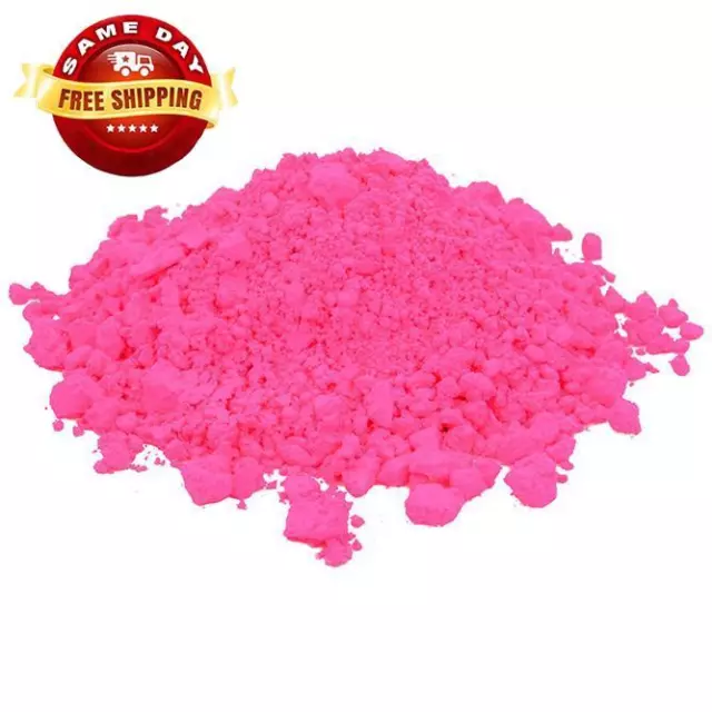 PINK NEON COLORANT PIGMENT POWDER for CRAFTS SOAP MAKING 4 OZ