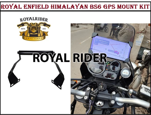 ROYAL ENFIELD HIMALAYAN BS6 GPS MOUNT KIT / Express Shipping £18.99