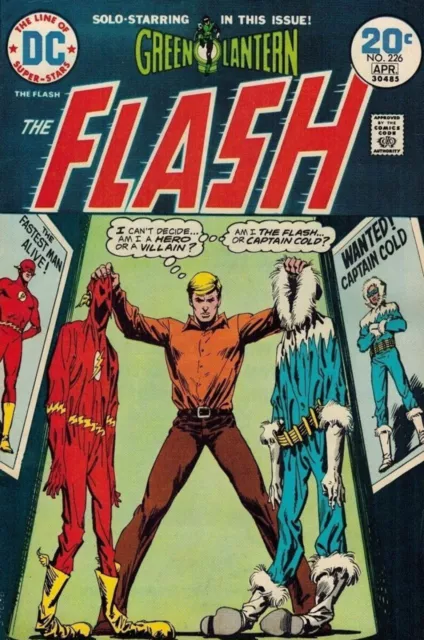 Flash (1959) # 226 (4.5-VG+) Heat Wave, Capt. Cold, Neal Adams Green Lantern ...