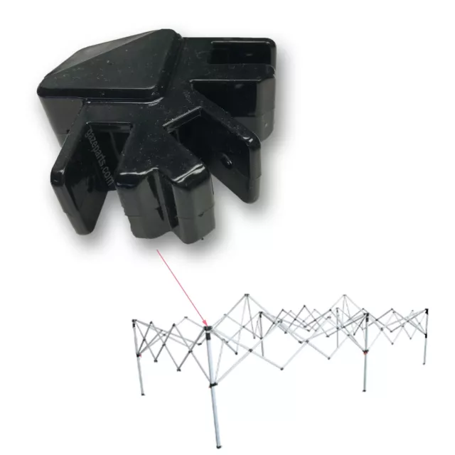 Ozark Trail 10x 20 Straight Leg Canopy Leg Cap 3-Way Connector Replacement parts