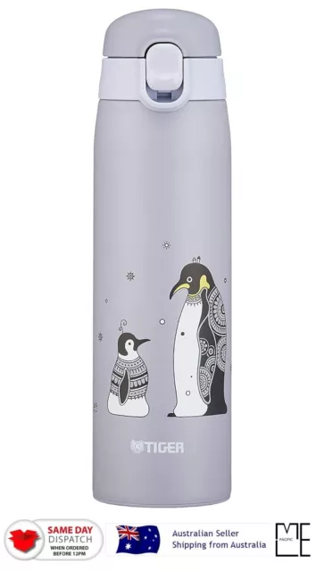 Tiger Vacuum Insulated Bottle 500ml Ultra Light Stainless Steel Thermal PENGUIN