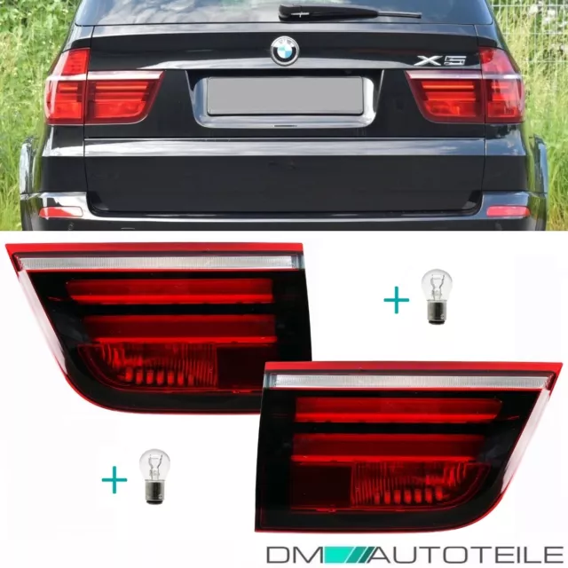 Rückleuchten Heckleuchten SET Innen passt für BMW X5 E70 LED Facelift 2010-2013