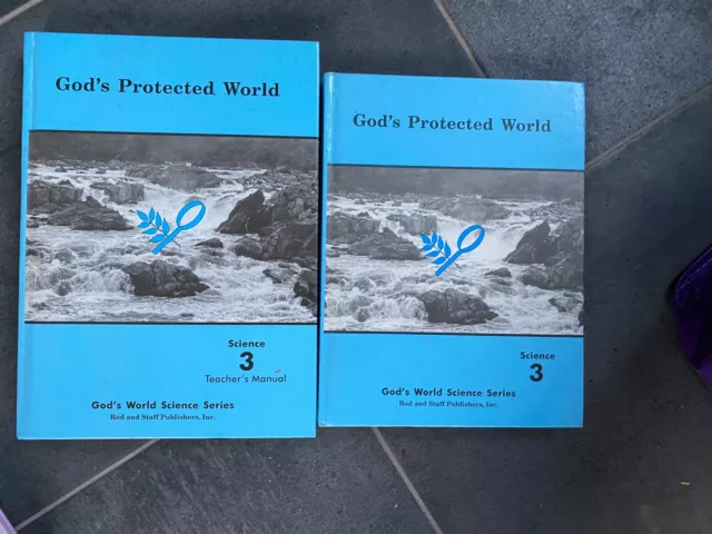 Rod & Staff Grade 3 God's Protected World (Science) Student, Teacher’s Manual