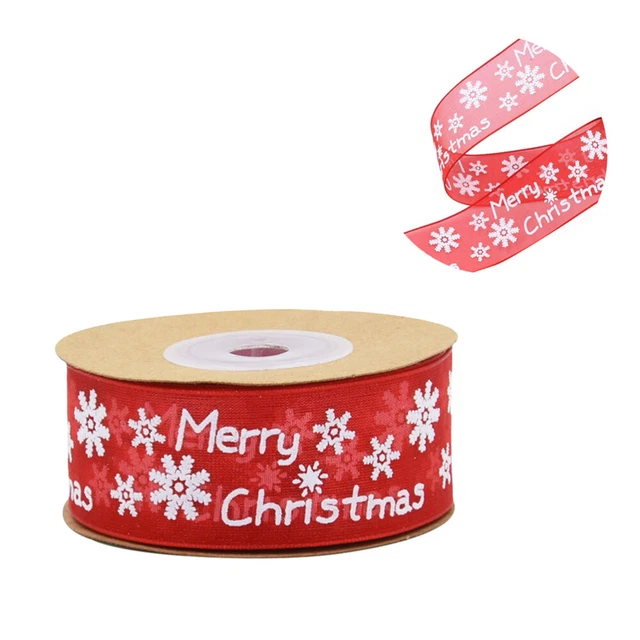 2x Diy Bowknot Bänder Weihnachten Band Geschenk Verpackung Band 9