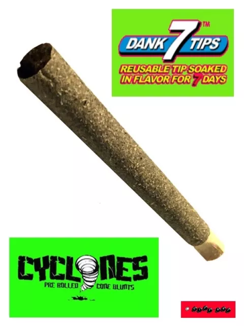 22 / 12 / 6 oder 2 Stück CYCLONES MEAN GREEN HERBIES + Dank7 Holztips 2