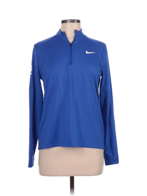 Nike Women Blue Active T-Shirt M