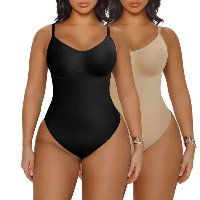 Women's Slimming Sculpting Shapewear Tummy Control Body Shaper Seamless  Bodysuit