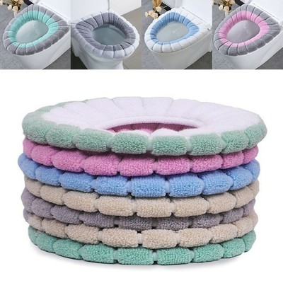 SEDILE COPRIWATER BAGNO Closestool lavabile Soffice tappeto più caldi NUOVI Cush COVER PAD D1I8 