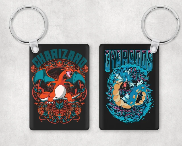 Llavero POKEMON CHARIZARD GYARADOS