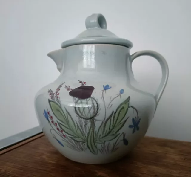 Vintage Buchan Stoneware Large Thistle Teapot