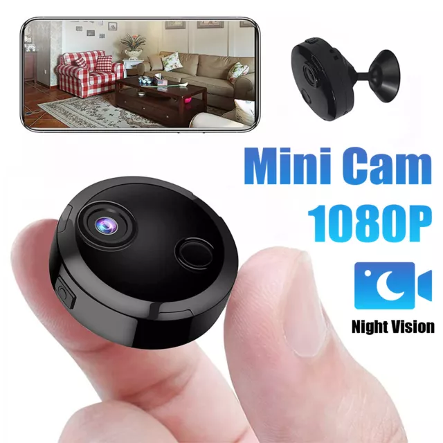 Mini Wireless Security Camera Nanny Wifi IP Cam Home Motion Detection HD 1080P