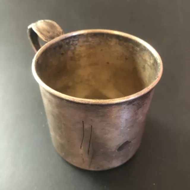 Silver plated Baby Cup, 1881 Rogers, Antique