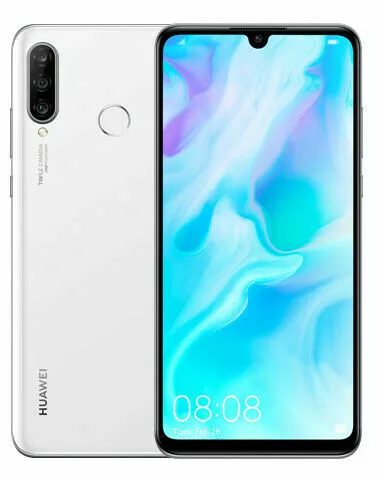 Huawei P30 Lite Marie-L21A - 128GB - Pearl White (Unlocked) (Dual SIM)