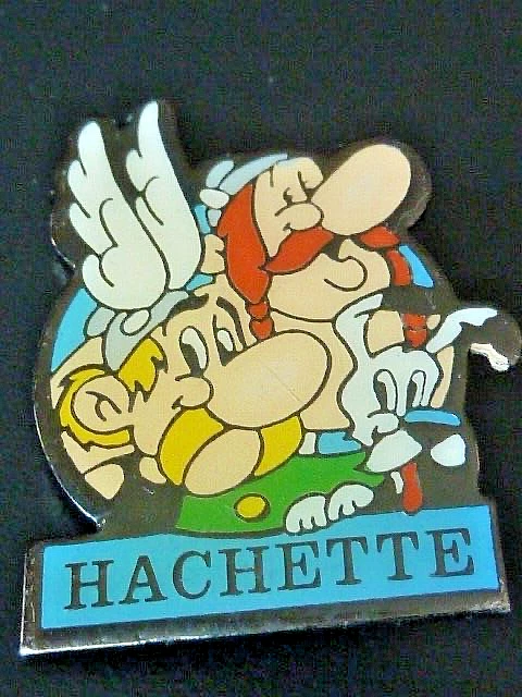 Broche Vintage Astérix Et Obélix - Jules César, Signée Stadium, Occasion Bon état