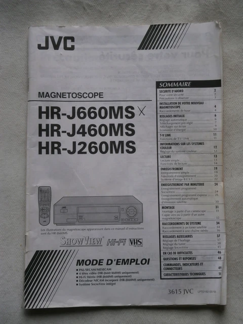 Videorecorder / magnétoscope JVC HR-J695MS (Gebraucht) in Collonges für