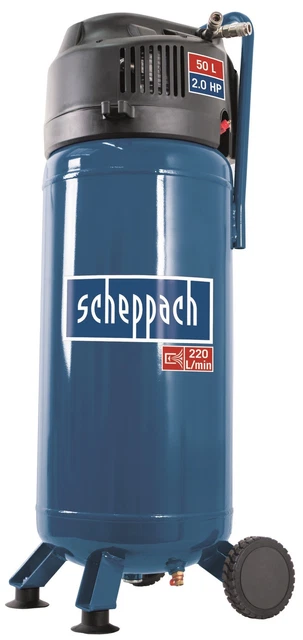 ✔️Compressore Verticale 50L Scheppach Hc51V