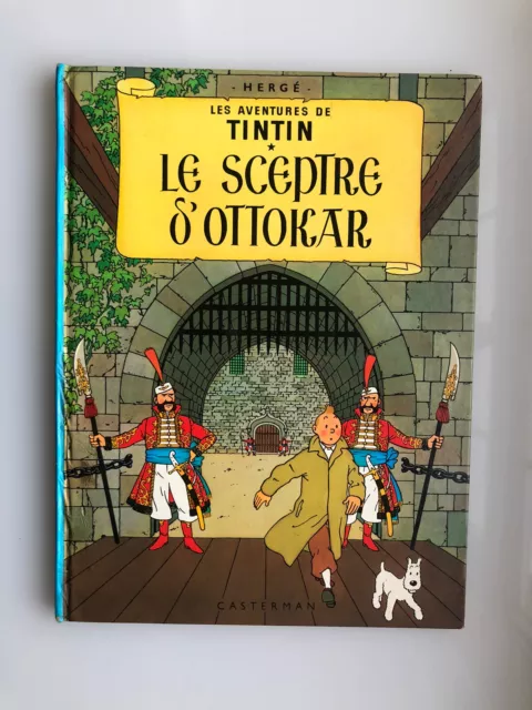 Hard Back Tintin Le Sceptre D’Ottokar - 1975 - Casterman