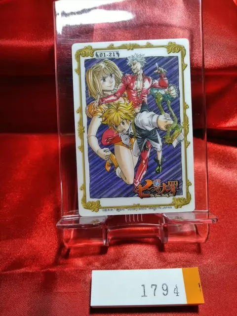 Meliodas Diane 08 The Seven Deadly Sins Nanatsu Taizai Card TCG TOMY Japan  Anime