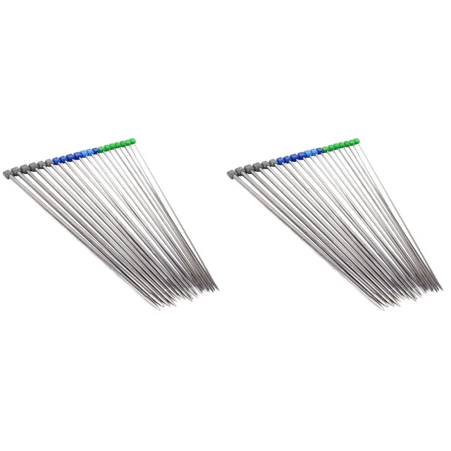 Aiguilles De Polissage Acier Inoxydable 0.6mm - Kit Réutilisable Pour Bijouterie, Métal, Détail