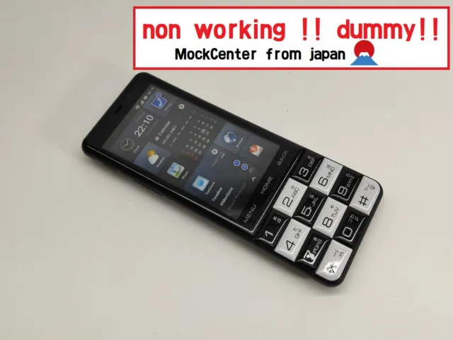 【dummy!】 au DesignProject INFOBAR C01 （color black） non-working...