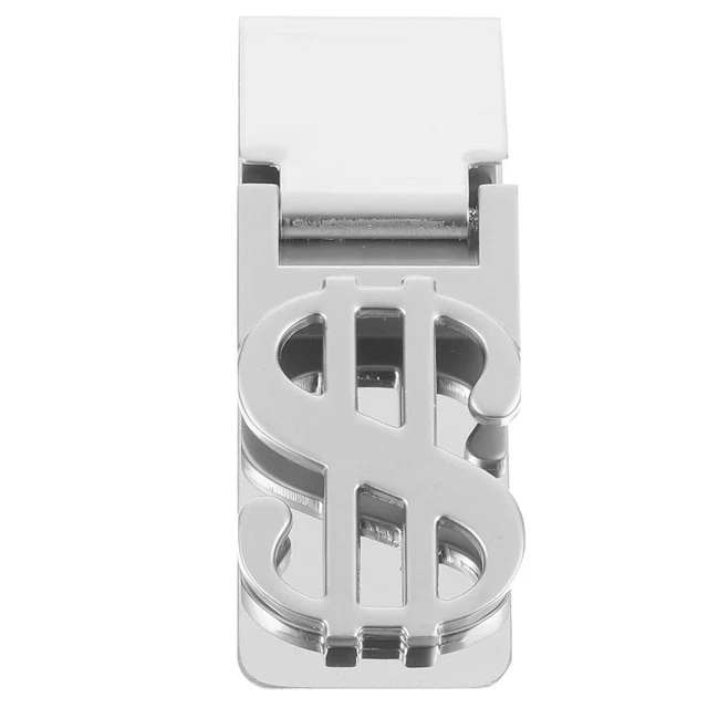 Portafoglio Fermasoldi Slim Metallo Alluminio Con Blocco RFID - Foto 13