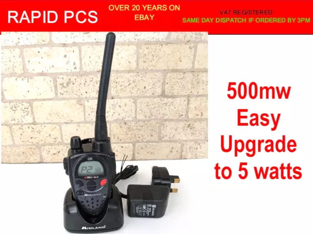 MIDLAND G9 Plus - PMR446/LPD Transceiver