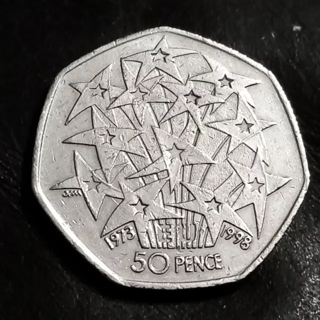 1998 50p EEC European Union