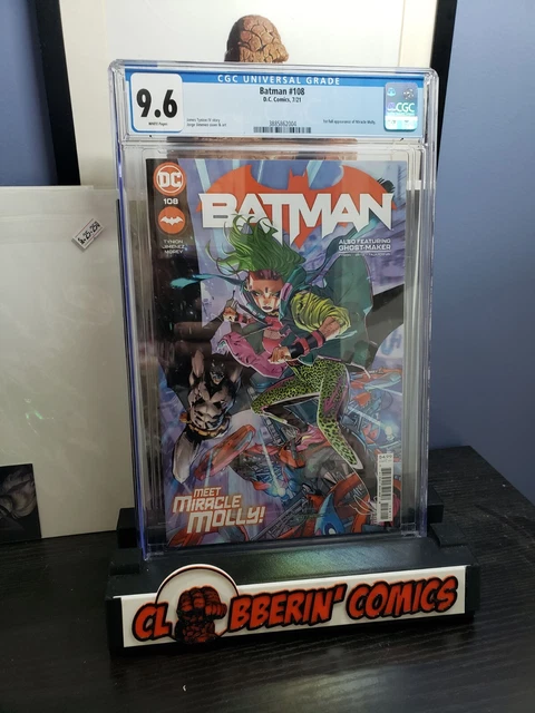 BATMAN #108 (DC Comics 2021) CGC Graded 9.6 cover A