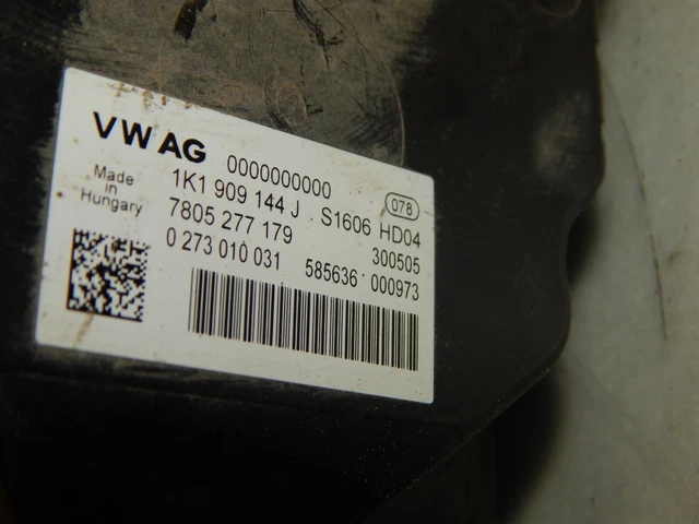 Spiegeleinstellknopf Chrom Links Für VW Touran 1T 2005-2016 - 1T1959552